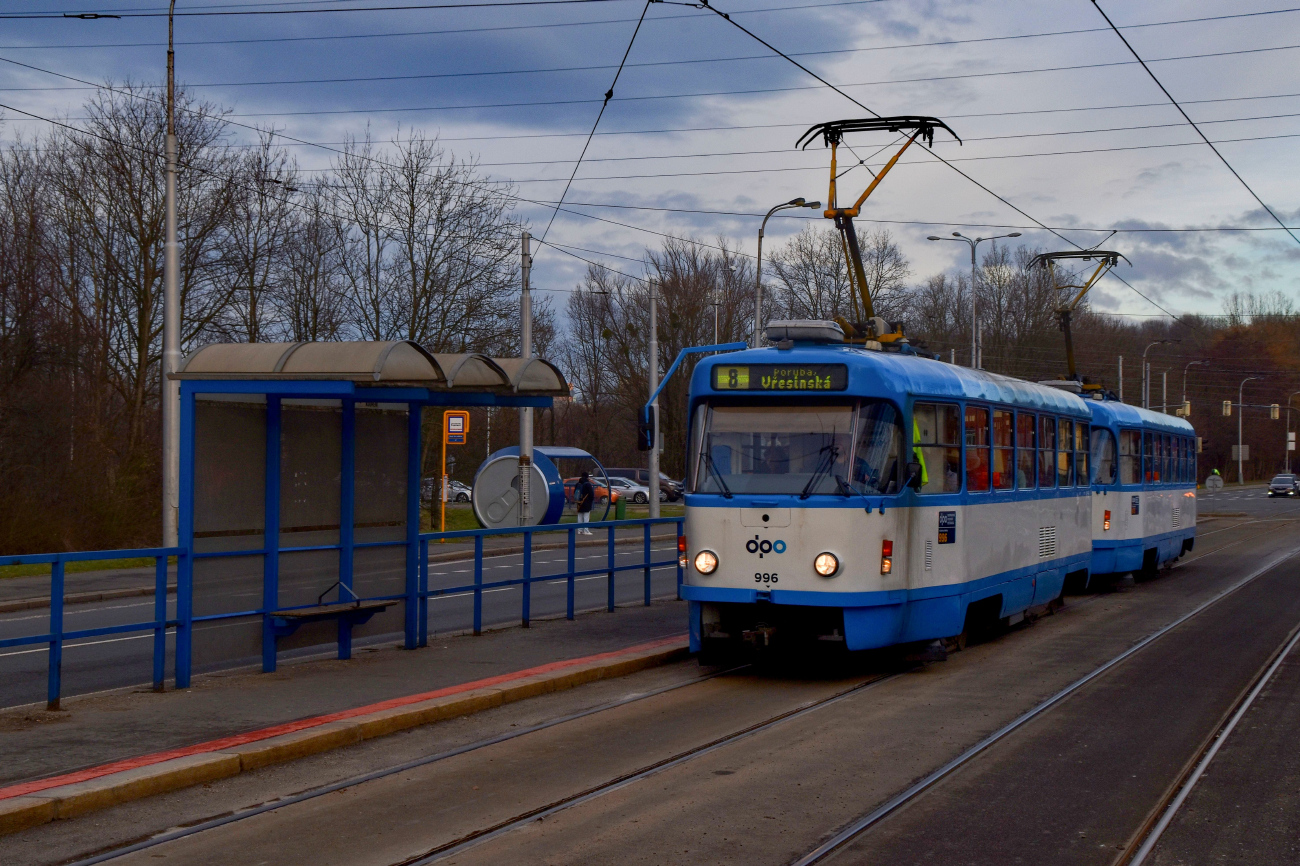 Острава, Tatra T3R.P № 996