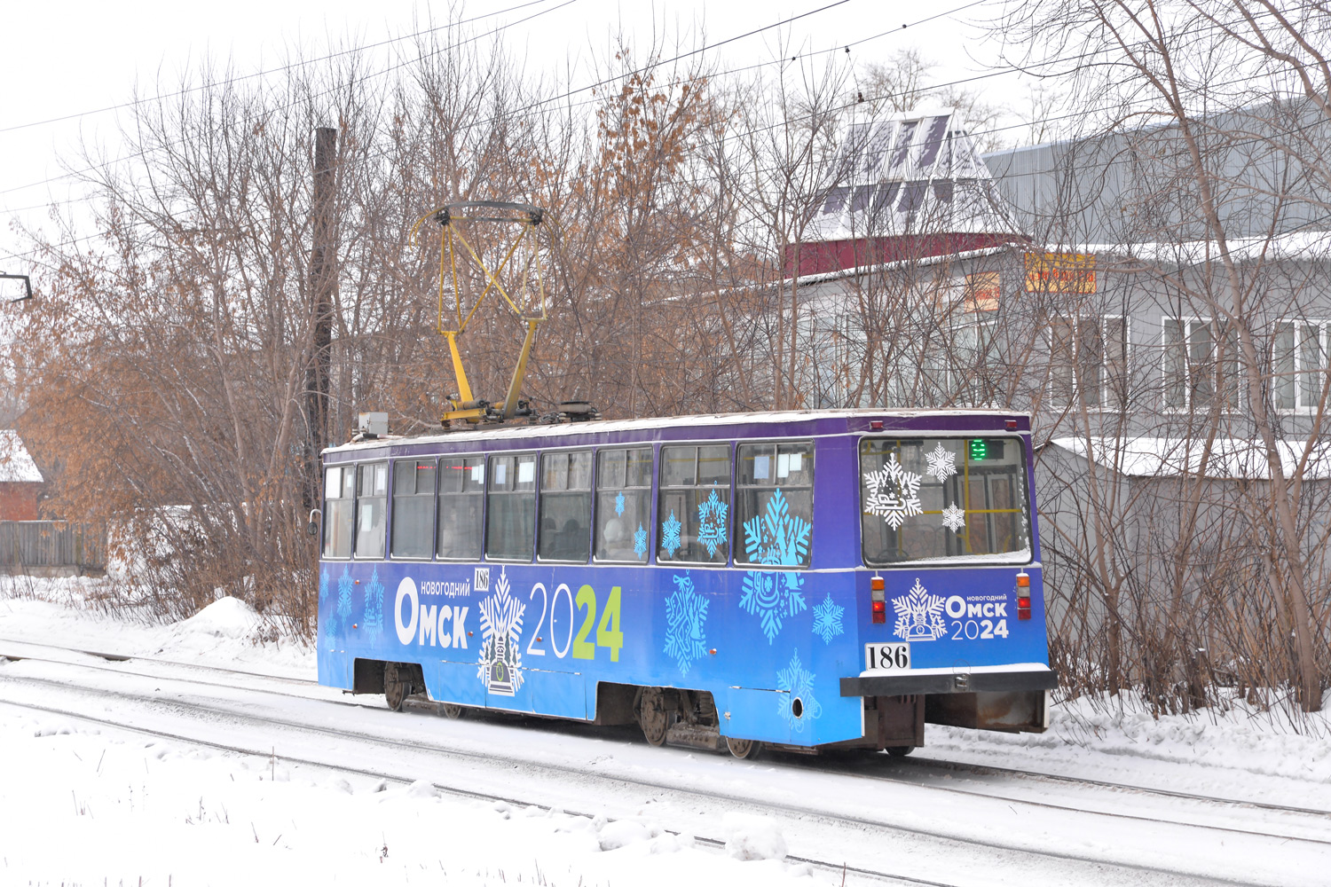 Omsk, 71-605EP № 186