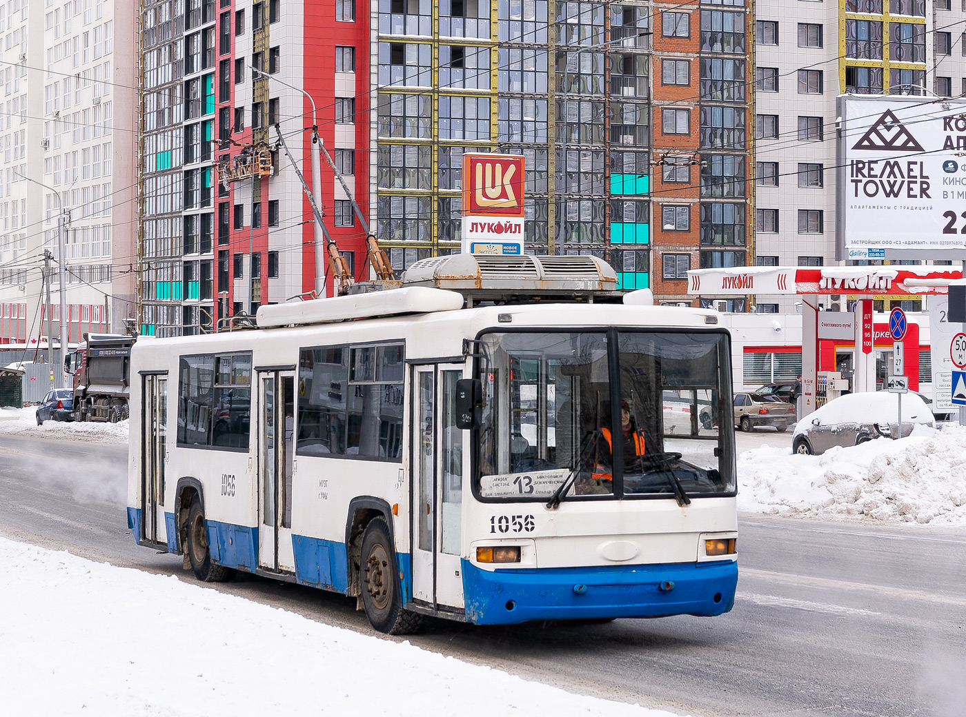 Уфа, БТЗ-52767А № 1056