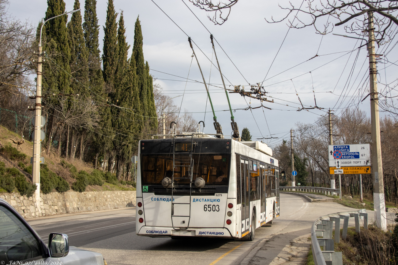 Krimas trolejbuss, SVARZ-MAZ-6275 № 6503