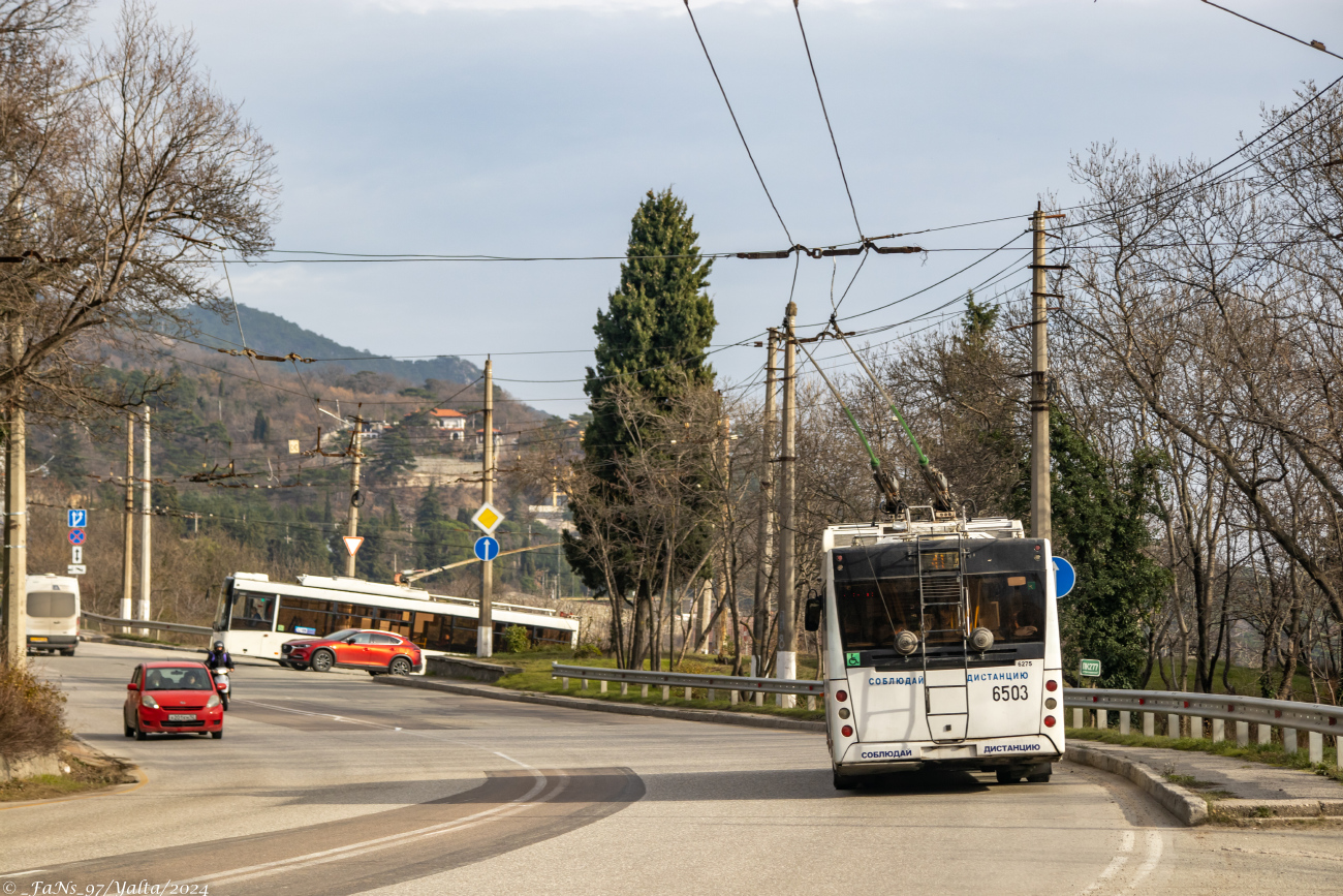 Krimas trolejbuss, SVARZ-MAZ-6275 № 6503