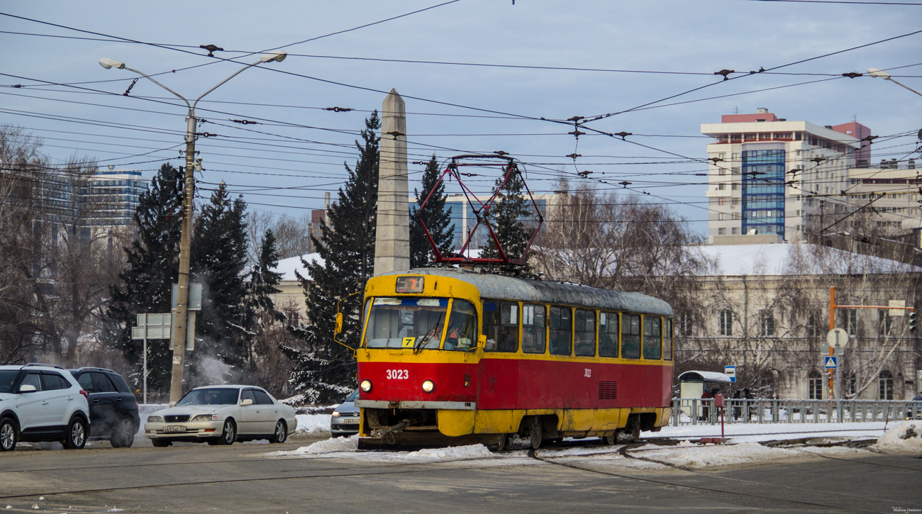 Барнаул, Tatra T3SU № 3023