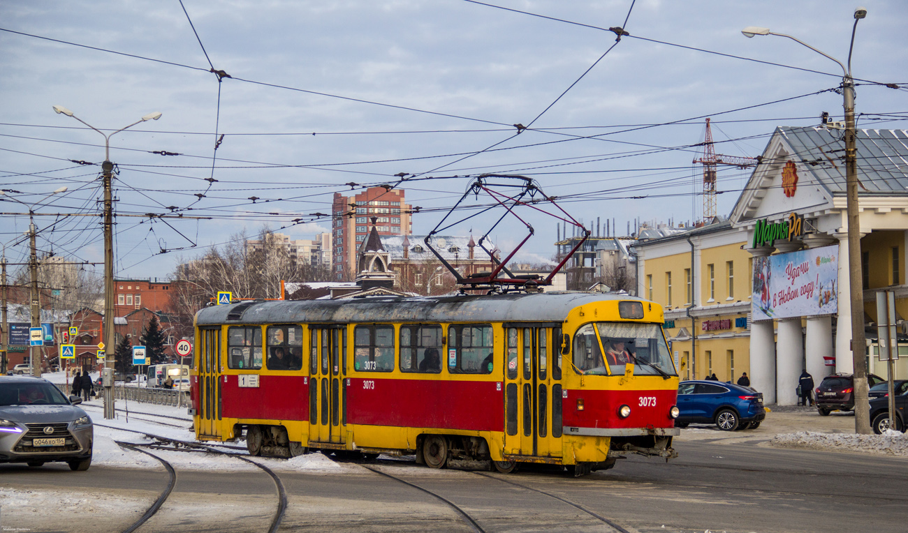 Барнаул, Tatra T3SU № 3073