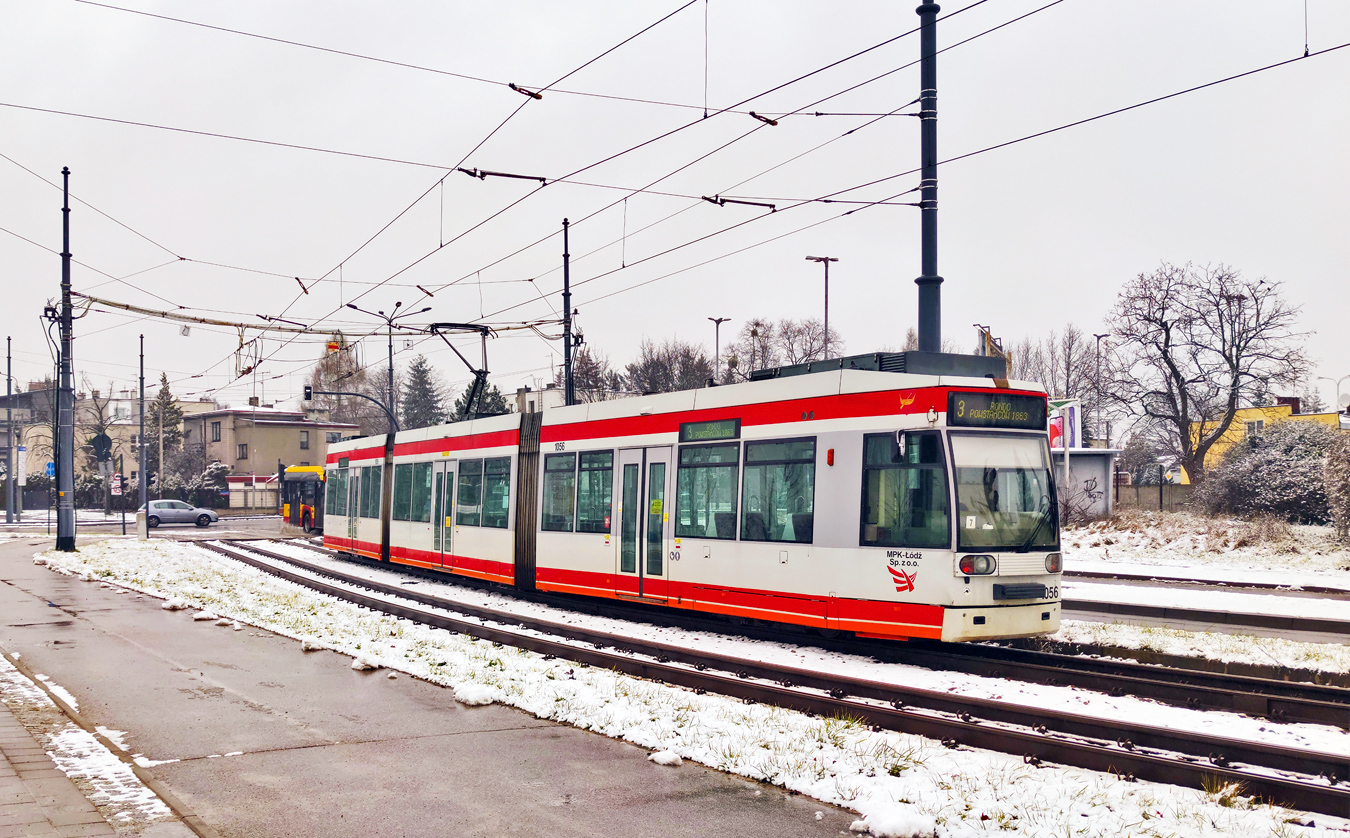 Лодзь, Duewag MGT6D № 1056 Лодзь, Duewag MGT6D № 1056