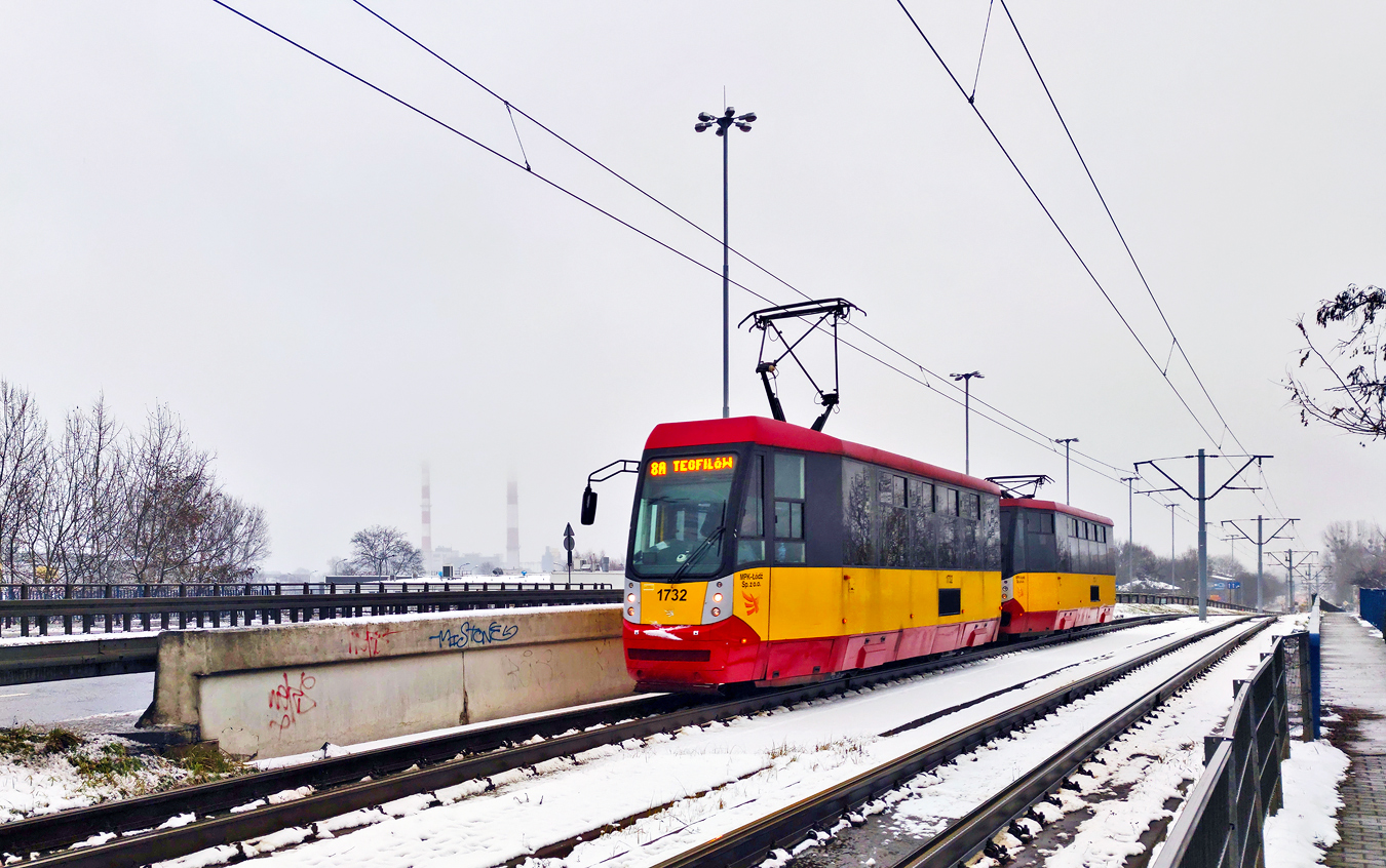 Łódź, Konstal/MPK 805N-M14 — 1732