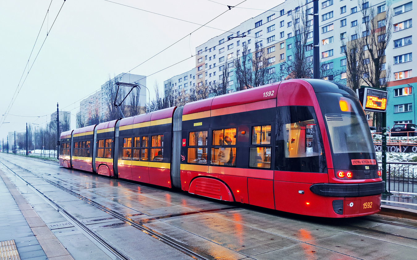 Лодзь, PESA Swing 122NaL № 1592