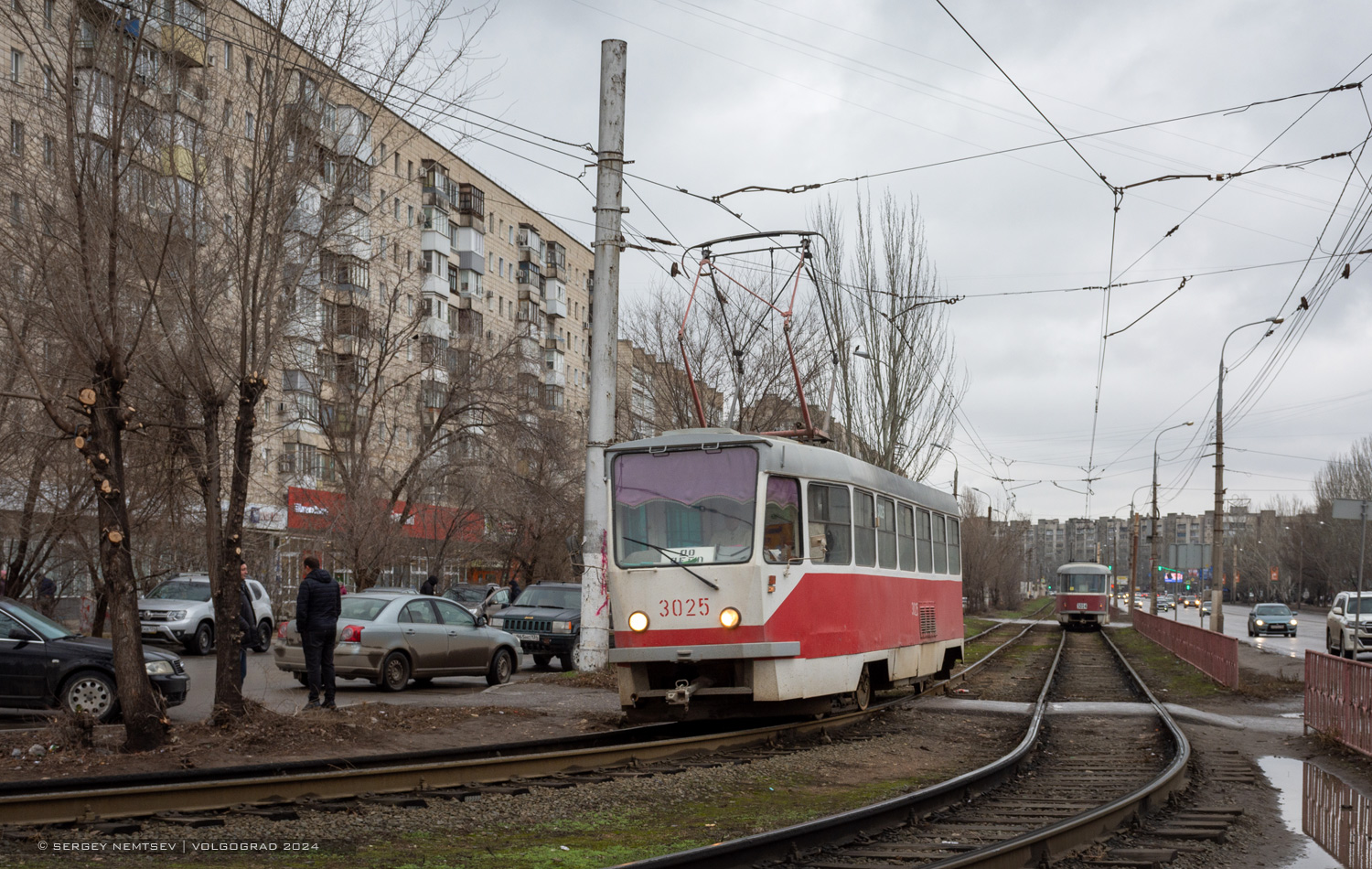Wolgograd, Tatra T3SU mod. VZSM Nr. 3025; Wolgograd, Tatra T3SU (2-door) Nr. 3014