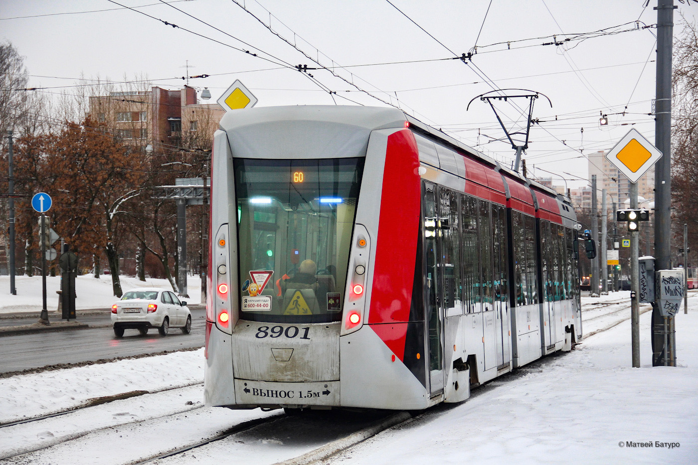 Санкт-Петербург, 71-801 (Alstom Citadis 301 CIS) № 8901