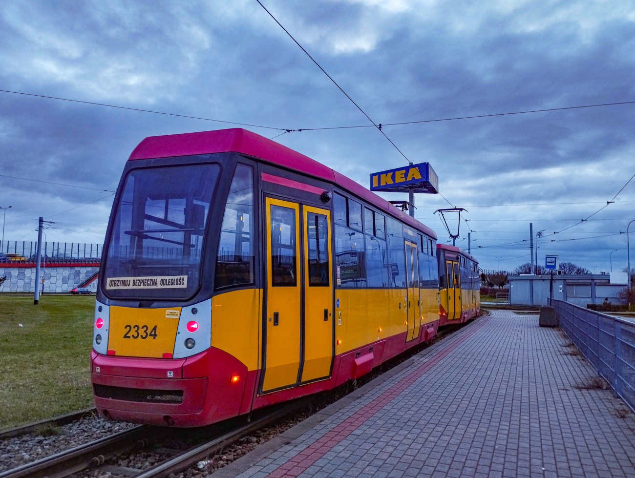 Лодзь, Konstal/MPK 805N-MD16 № 2334