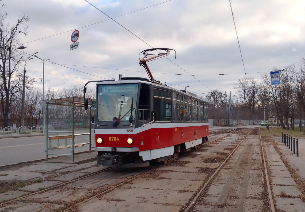 Харьков, Tatra T6A5 № 8704