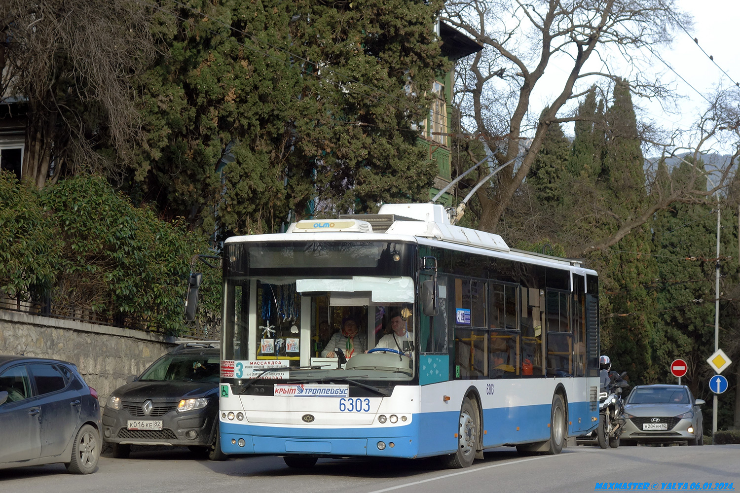 Крымский троллейбус, Богдан Т60111 № 6303