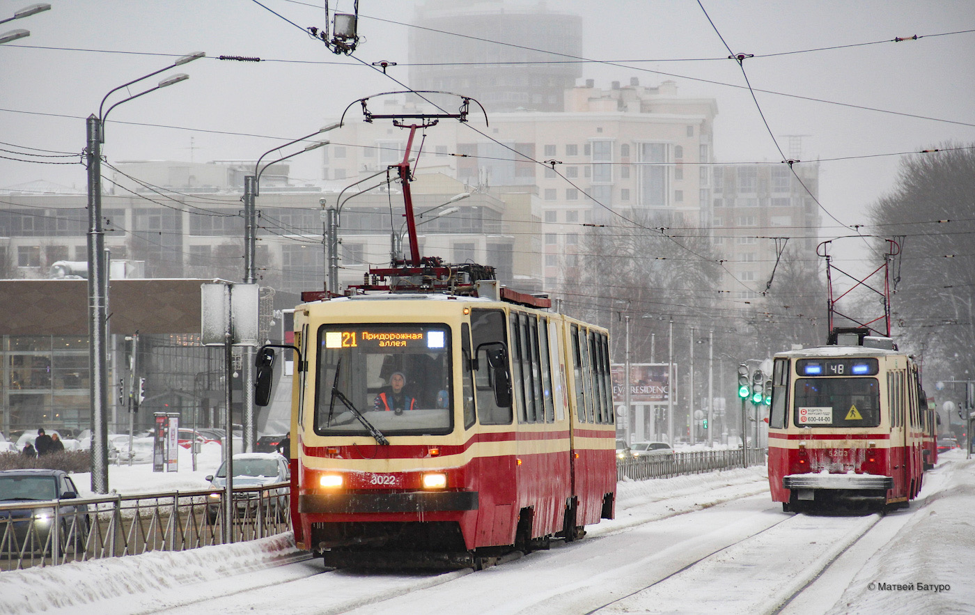 Sankt Petersburg, LVS-86K Nr 3022