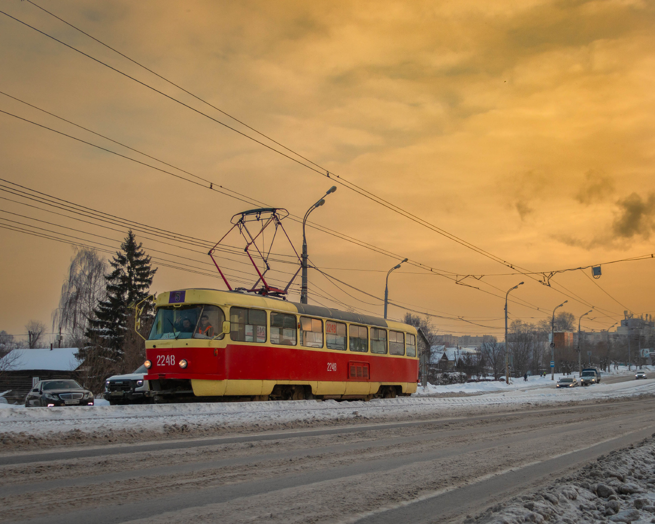 Ижевск, Tatra T3SU (двухдверная) № 2248