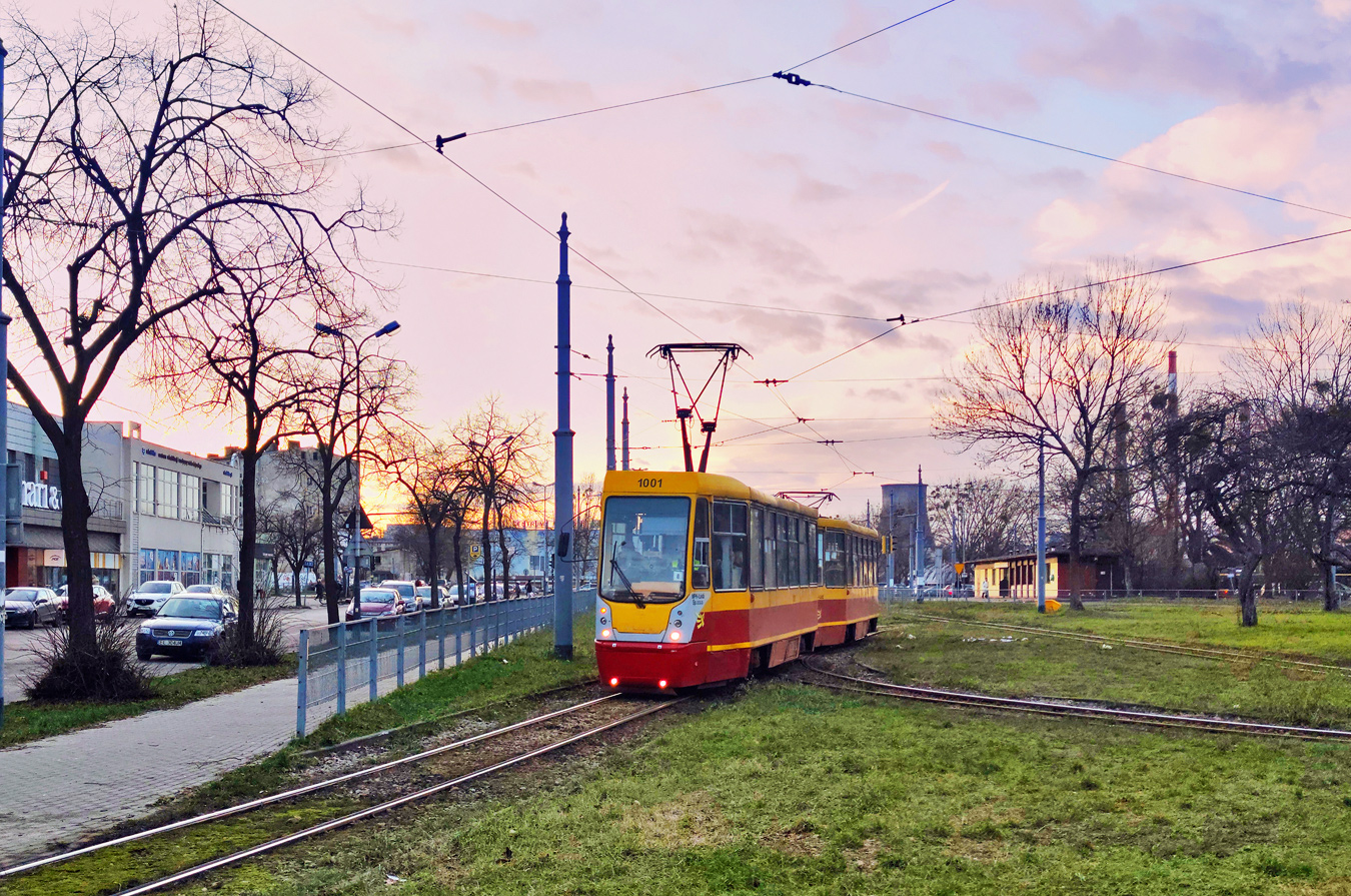 Лодзь, Konstal 805NaND № 1001
