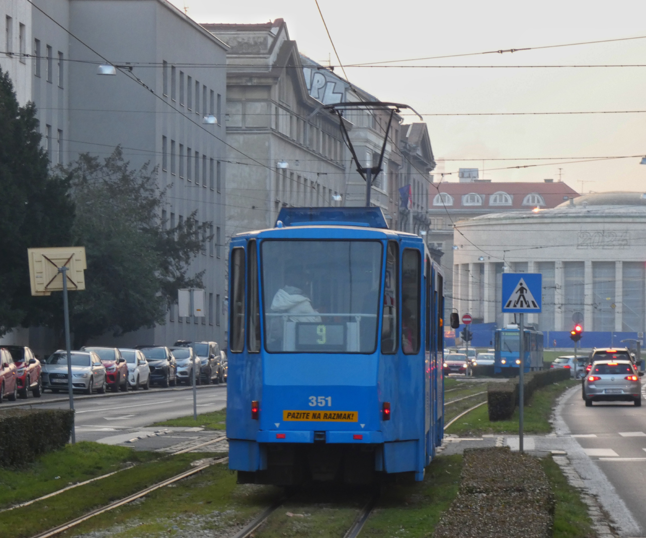 Загреб, Tatra KT4YUt № 351