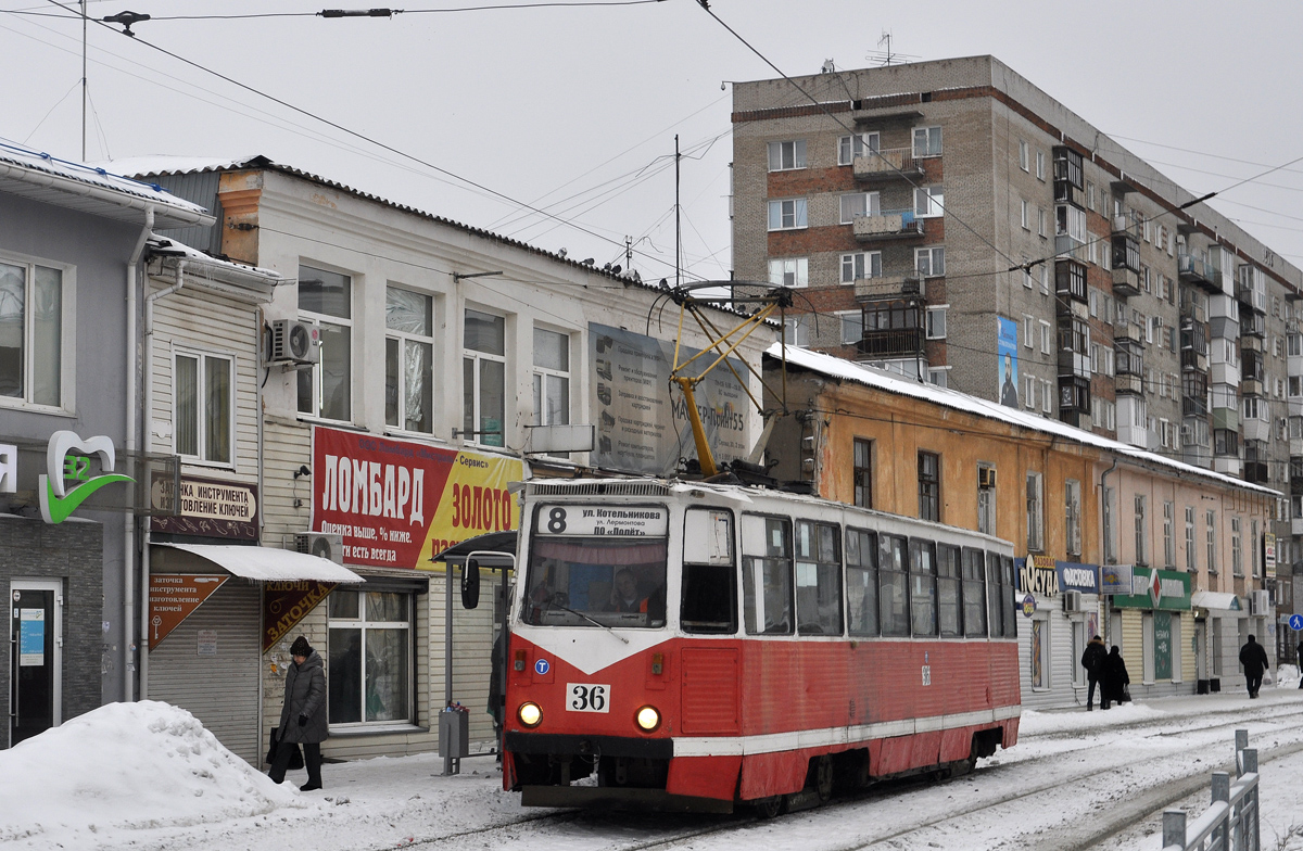 Омск, 71-605 (КТМ-5М3) № 36