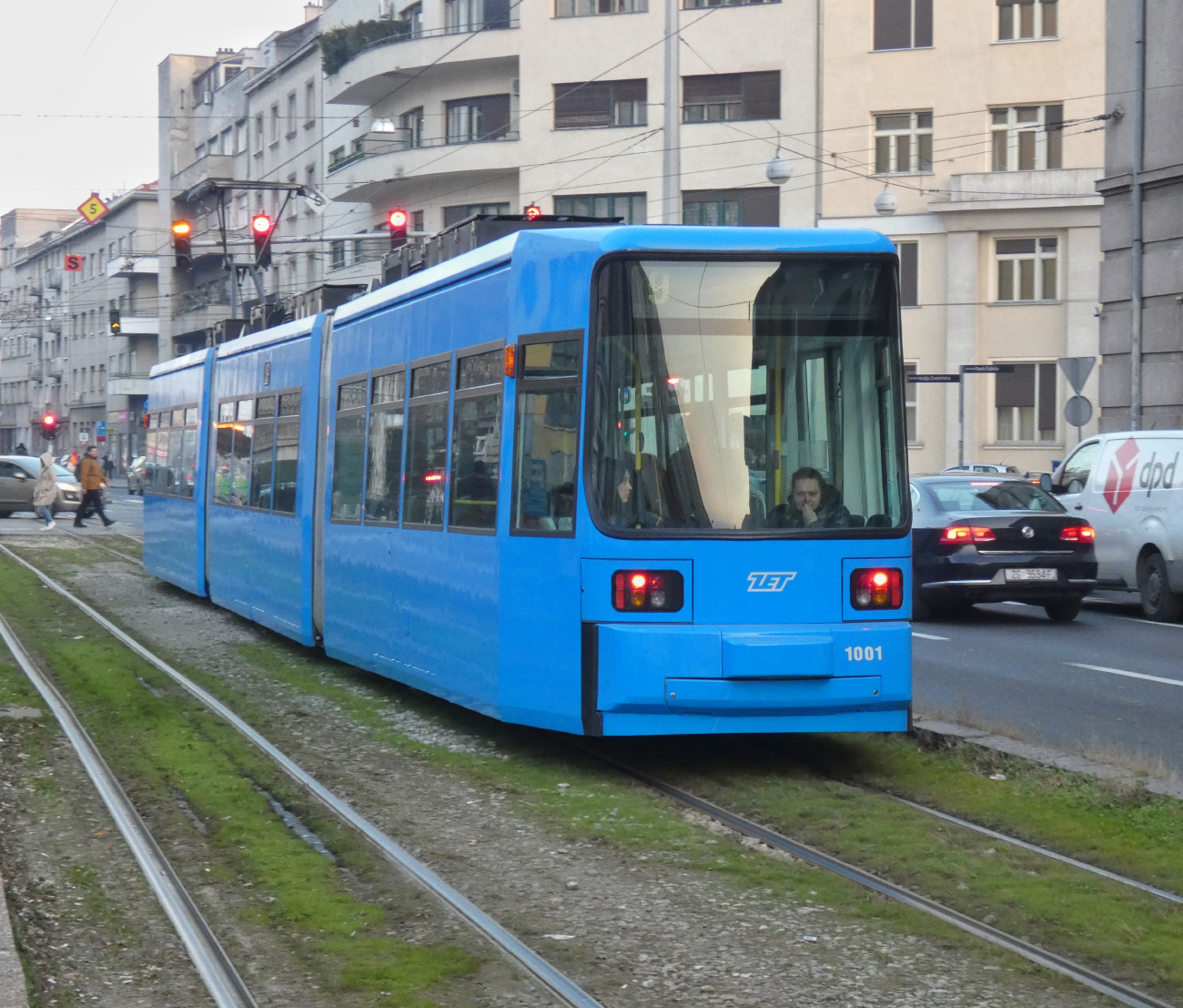 Загреб, Adtranz GT6M № 1001