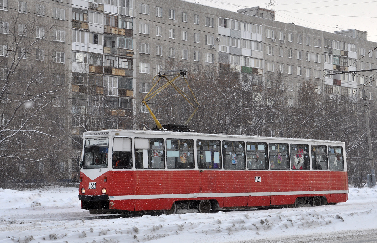 Омск, 71-605 (КТМ-5М3) № 121
