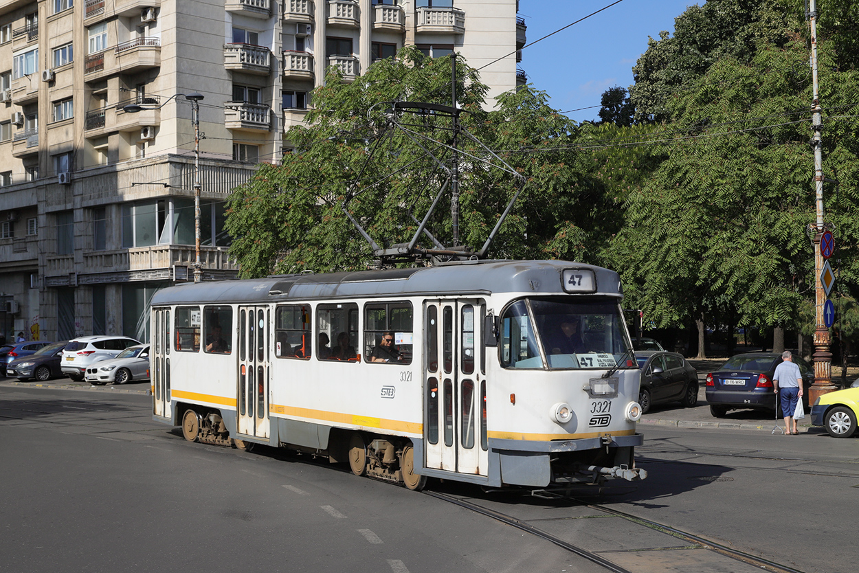 Бухарест - Илфов, Tatra T4R № 3321