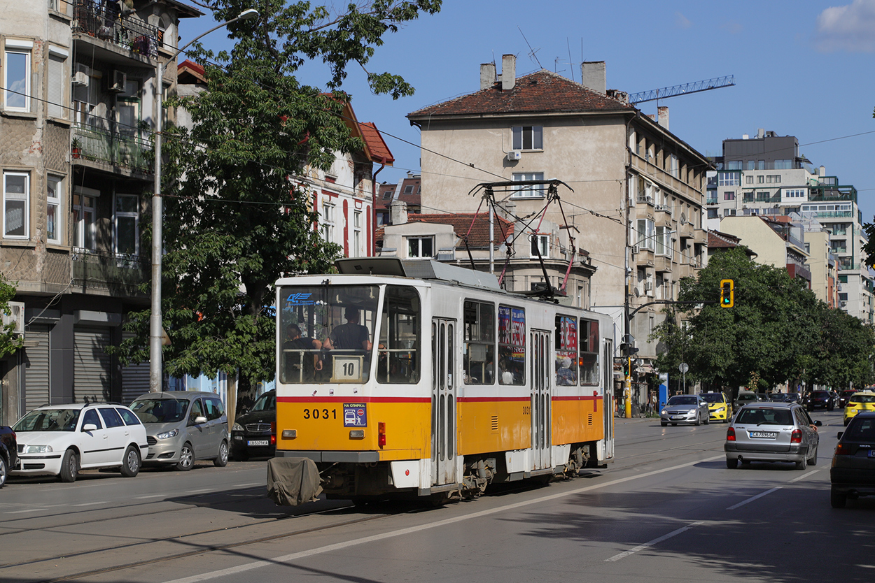 София, Tatra T6A2B № 3031