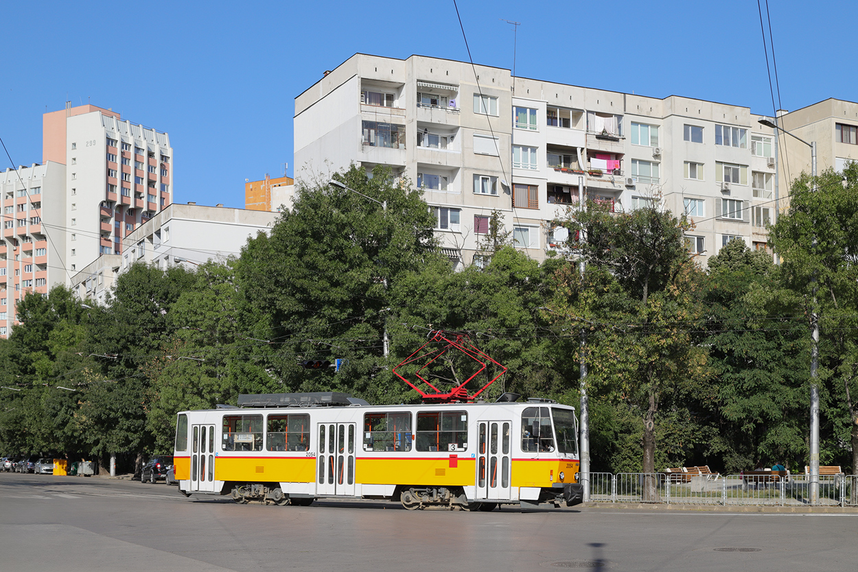 Sofia, Tatra T6A2SF Nr. 2054
