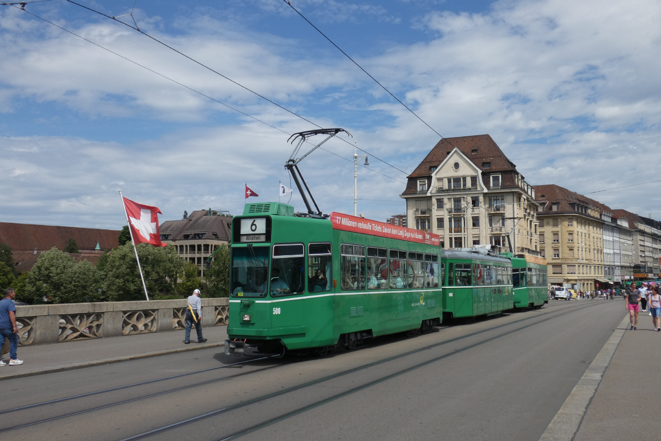 Basel, Schindler/SIG/BBC Be 4/4 # 500