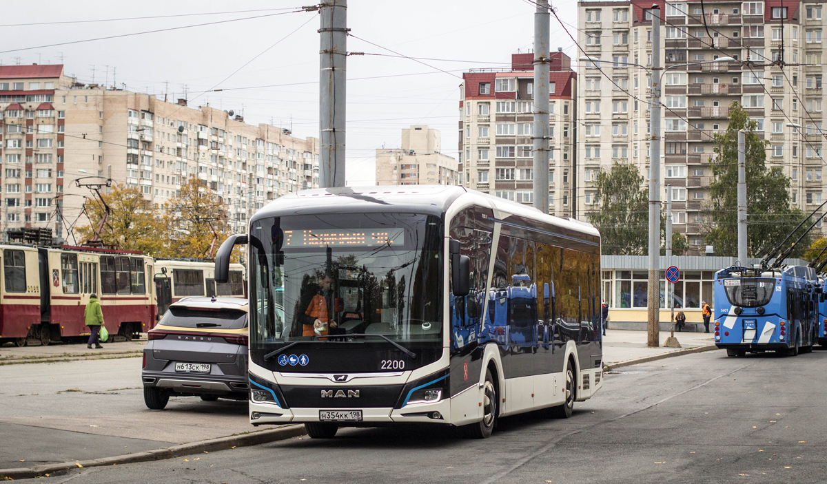 Sanktpēterburga, MAN 12C Lion's City 12 E NL367 № 2200