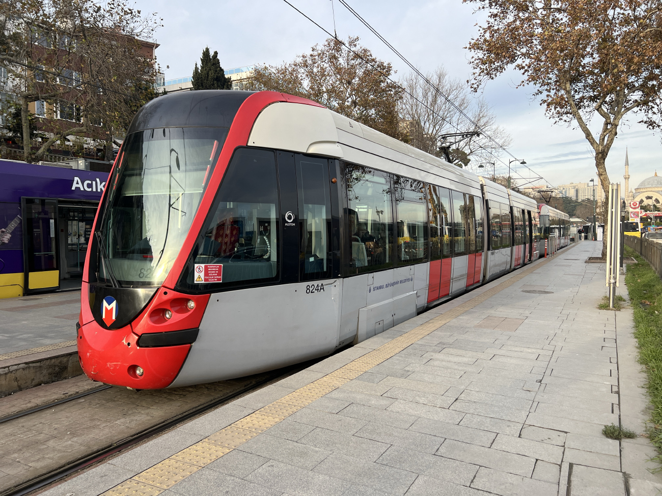 Стамбул, Alstom Citadis 304 № 824
