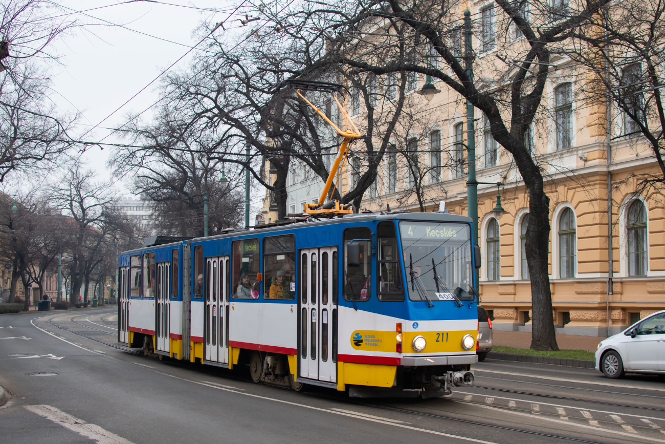 Сегед, Tatra KT4D № 211