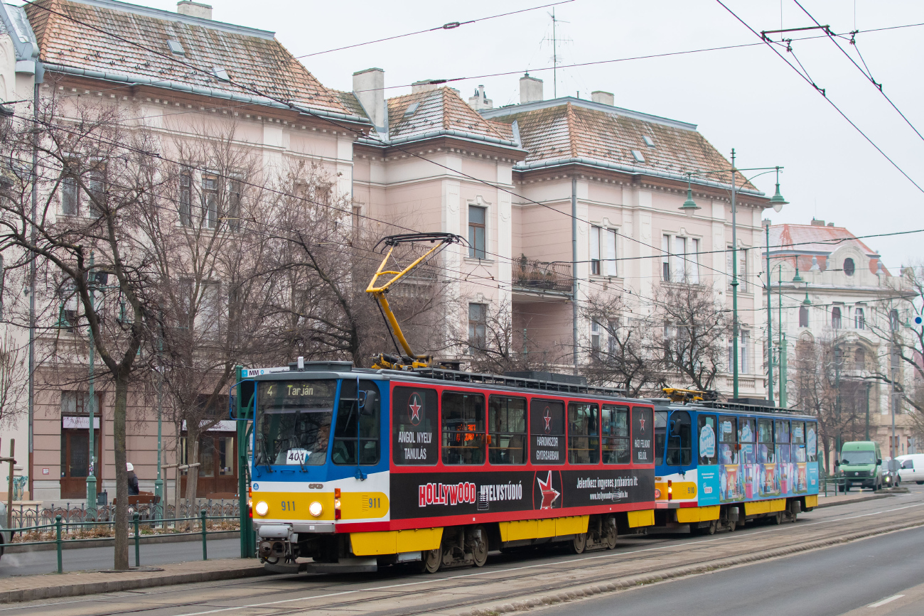 Seghedin, Tatra T6A2 Nr. 911