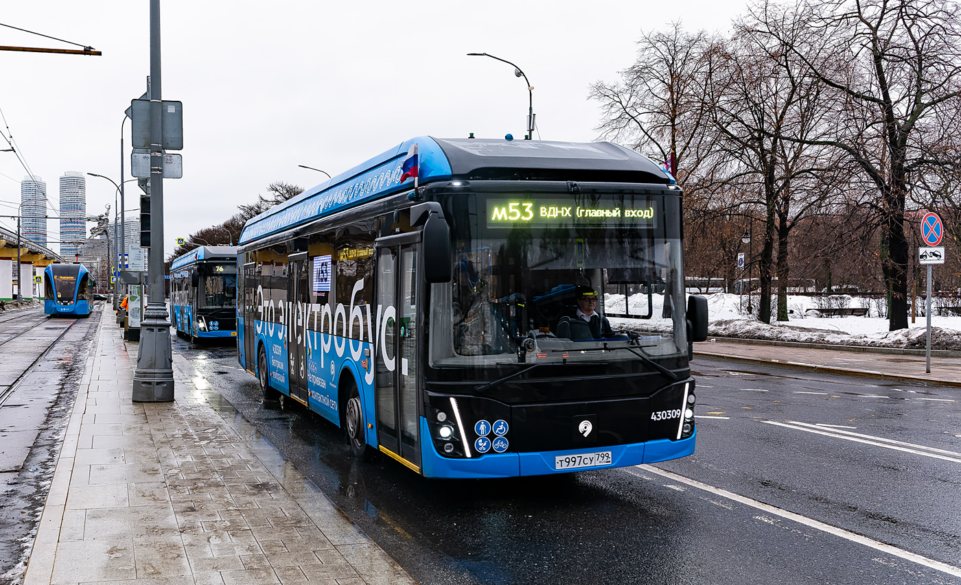 Москва, ЛиАЗ-6274 № 430309 Москва, ЛиАЗ-6274 № 430309