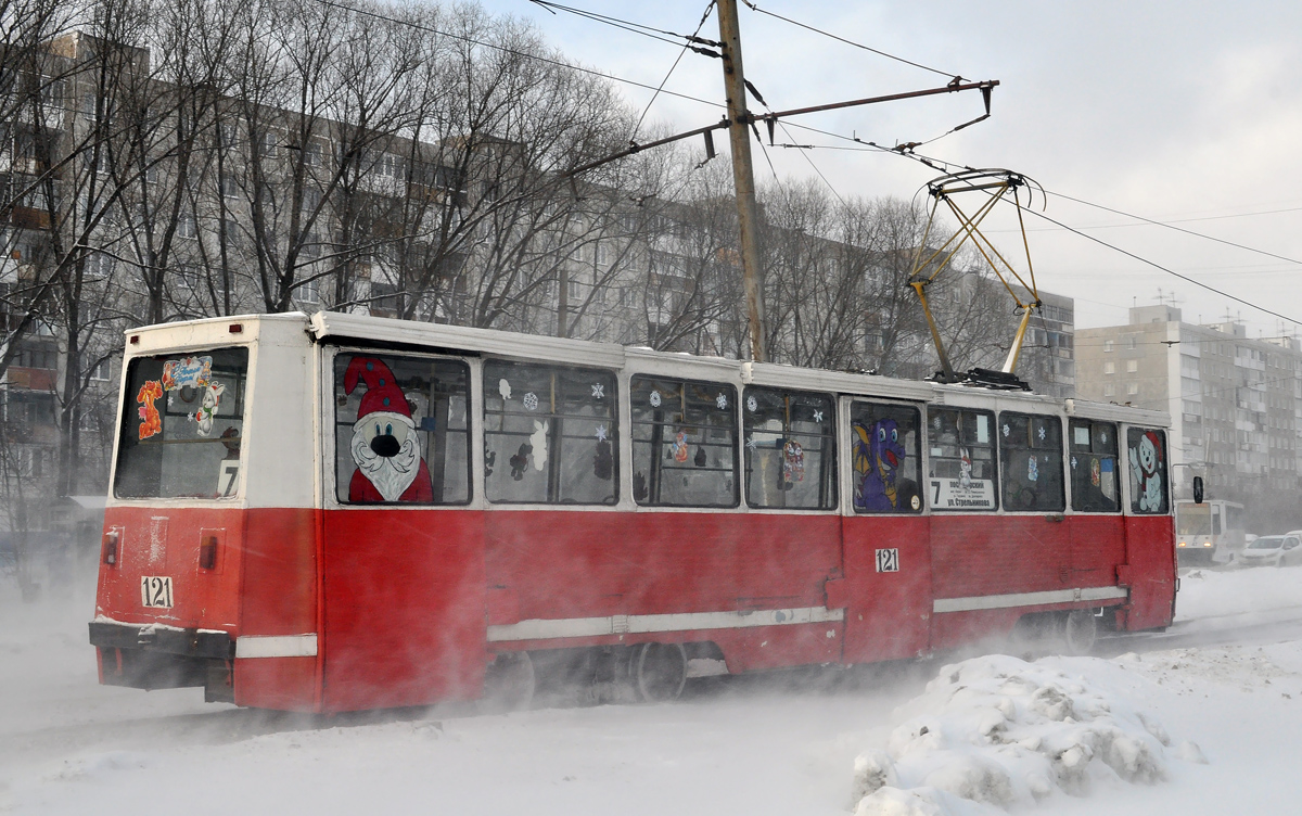 Омск, 71-605 (КТМ-5М3) № 121