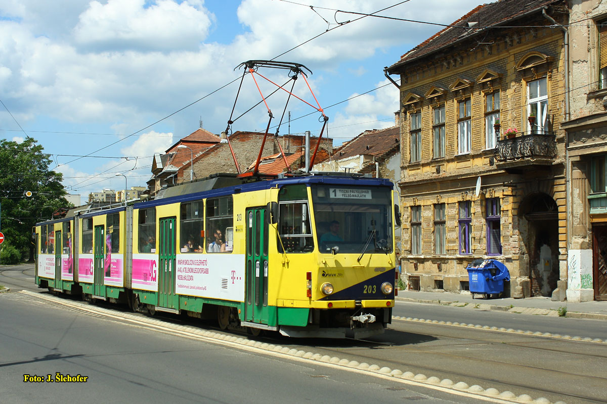 Мишкольц, Tatra KT8D5 № 203