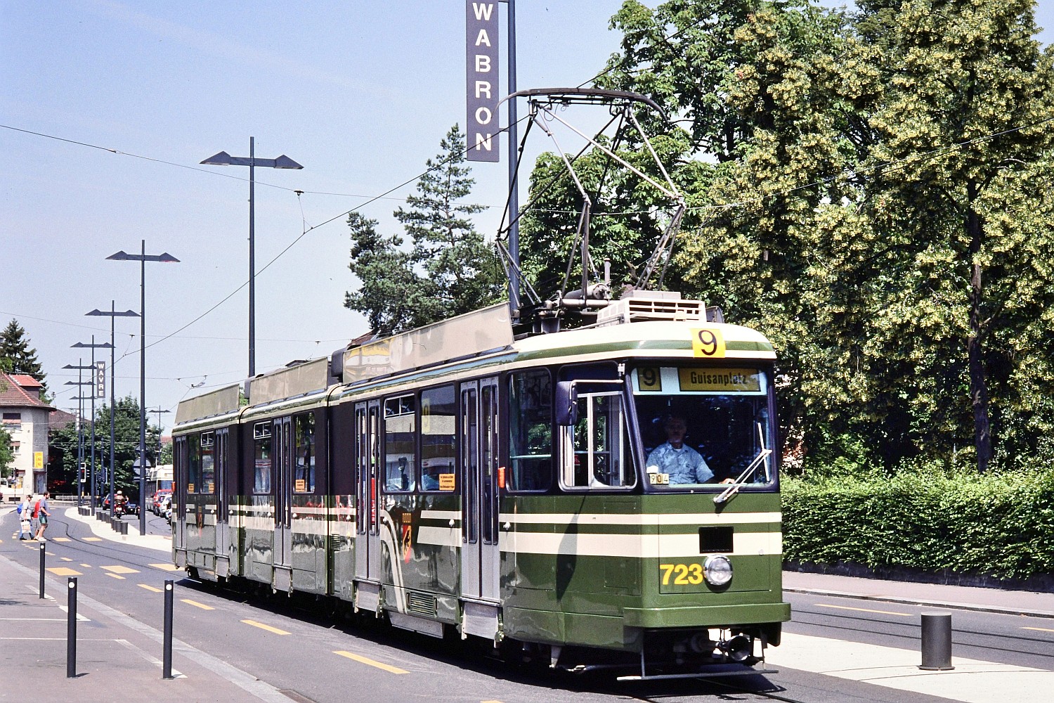 Берн, SWS/BBC Be 8/8 № 723