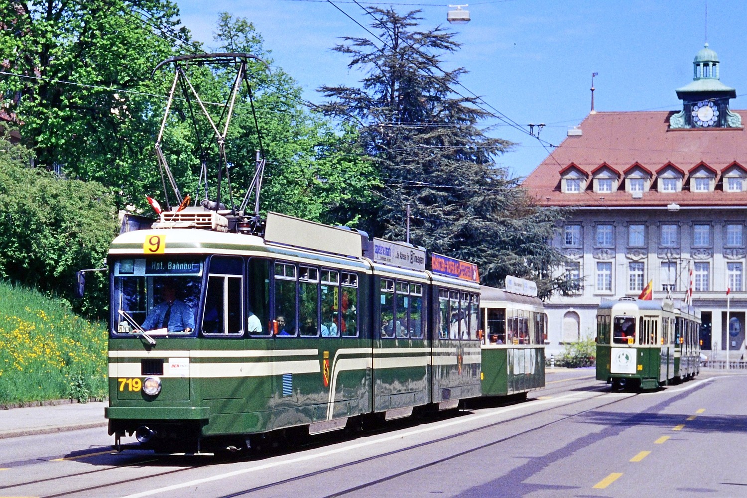 Bern, SWS/BBC Be 8/8 č. 719