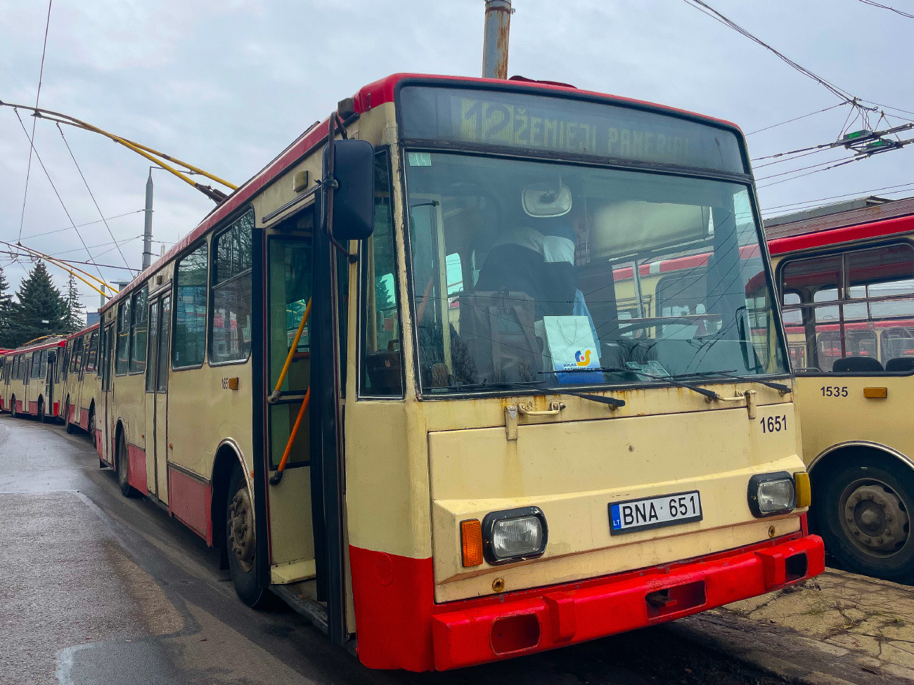 Vilnius, Škoda 14Tr17/6M N°. 1651