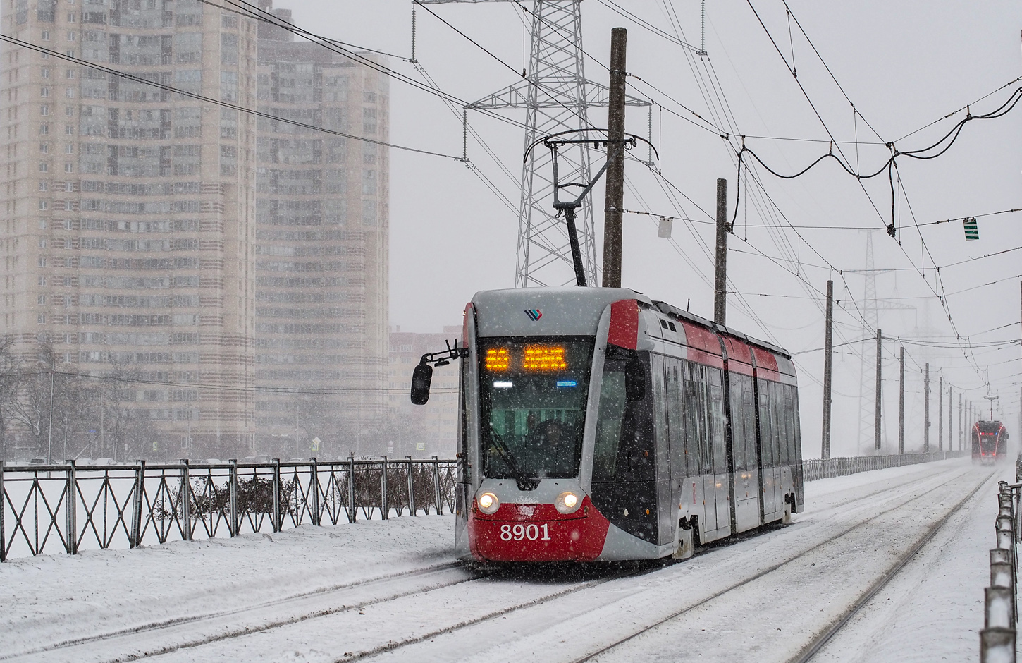 Санкт-Петербург, 71-801 (Alstom Citadis 301 CIS) № 8901