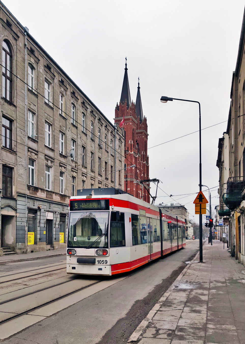 Лодзь, Duewag MGT6D № 1059