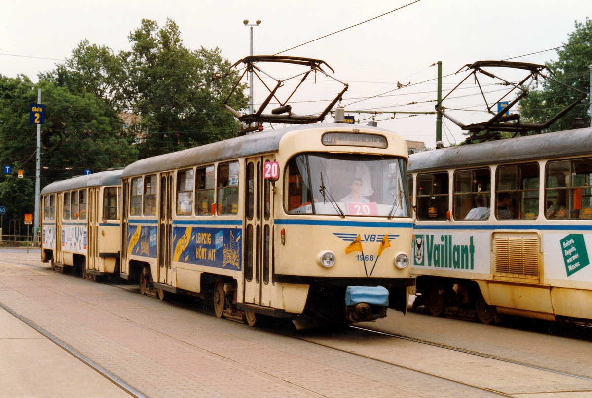 Leipzig, Tatra T4D № 1968 Leipzig, Tatra T4D № 1968