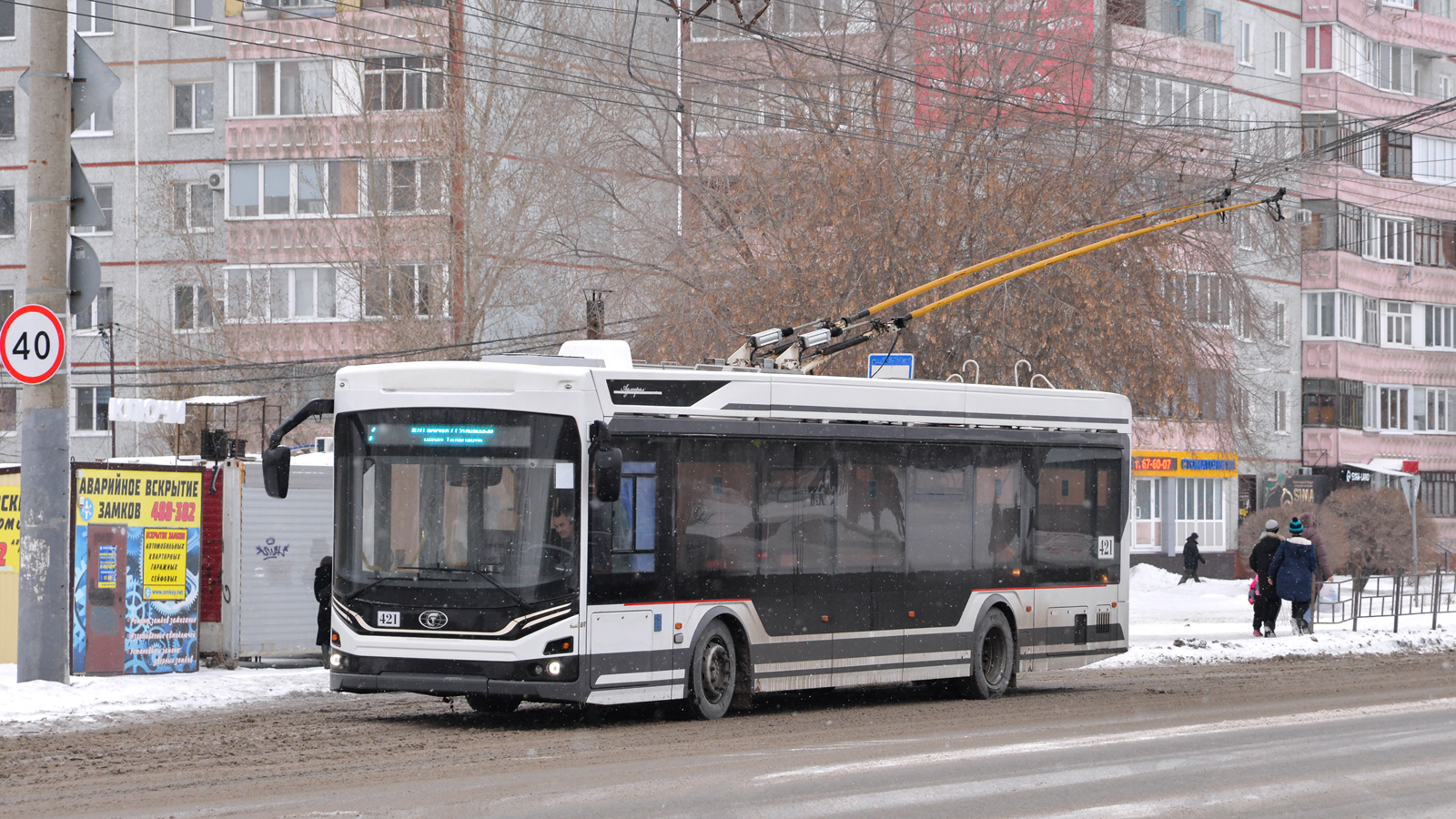 Омск, ПКТС-6281.00 «Адмирал» № 421