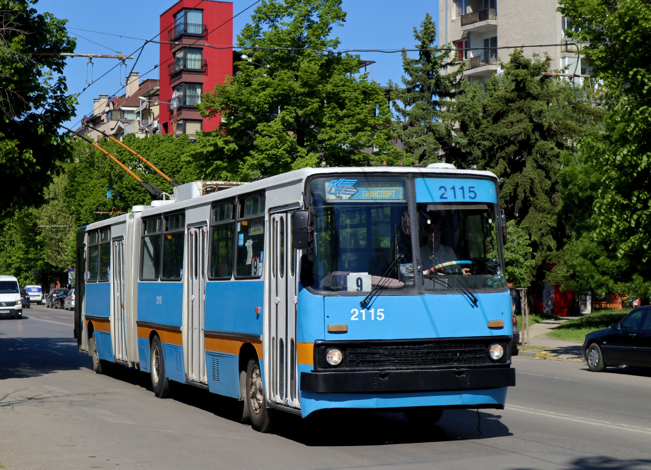Sofia, Ikarus 280.92 # 2115 Sofia, Ikarus 280.92 # 2115