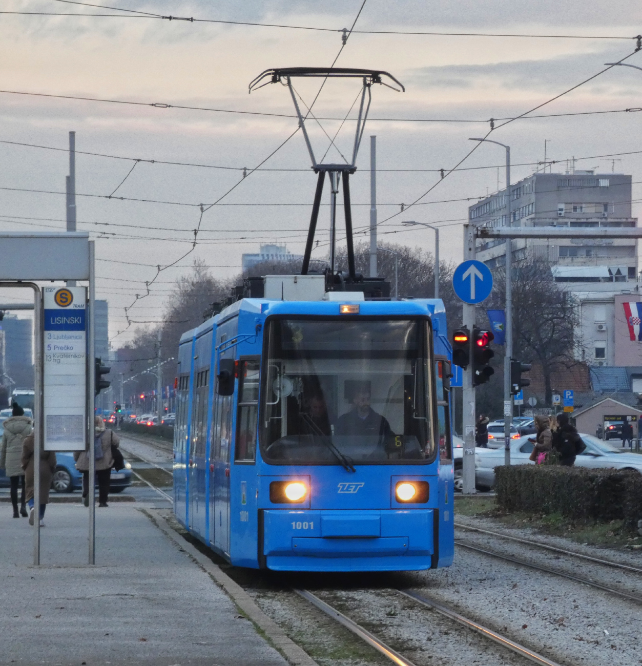 Загреб, Adtranz GT6M № 1001