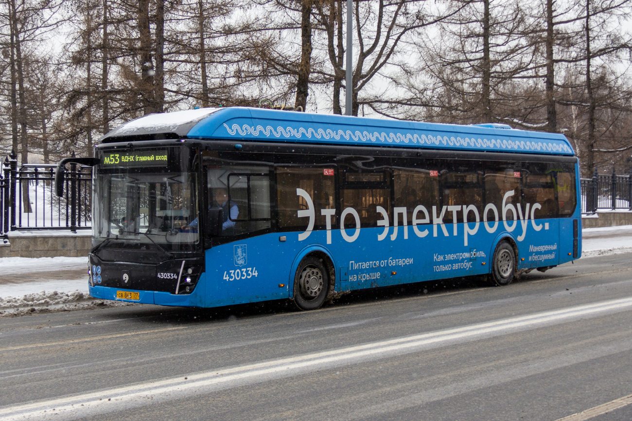 Москва, ЛиАЗ-6274 № 430334