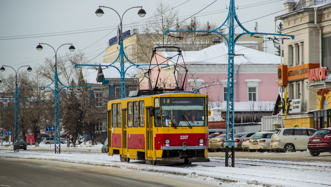 Barnaul, Tatra T6B5SU # 3207