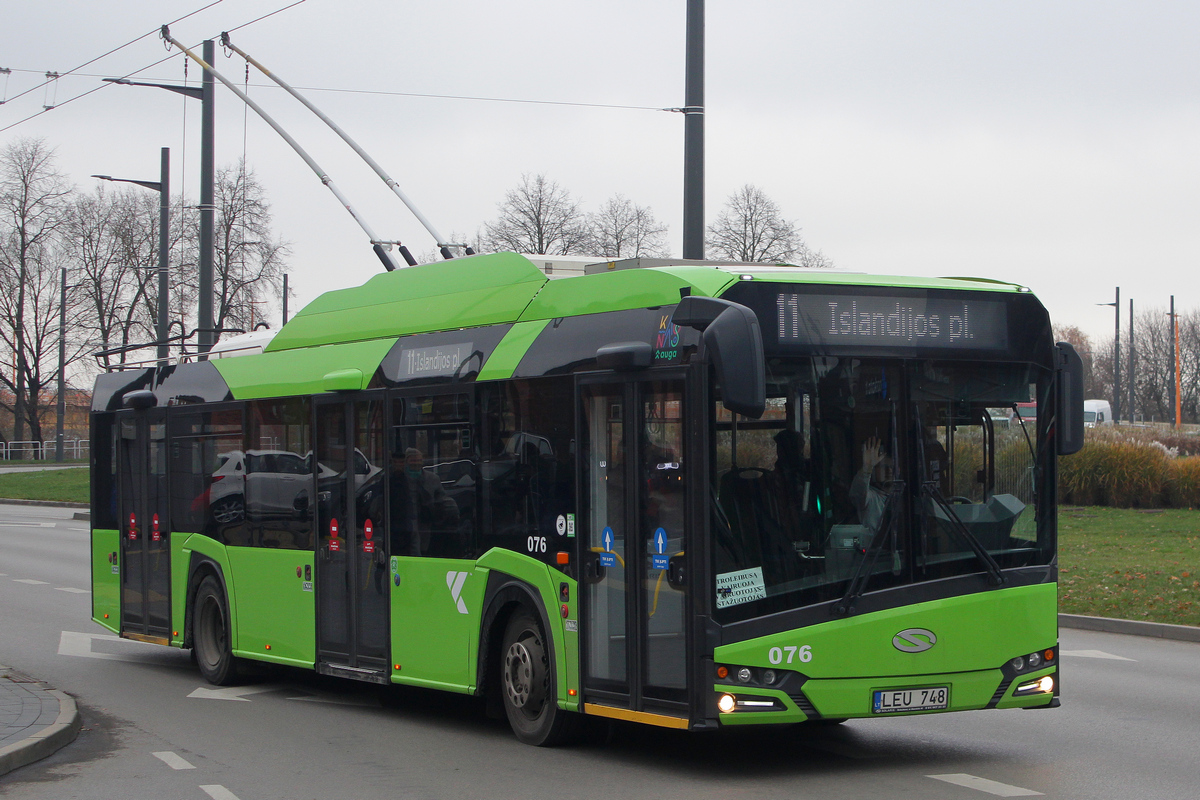 Каунас, Solaris Trollino IV 12 Medcom № 076