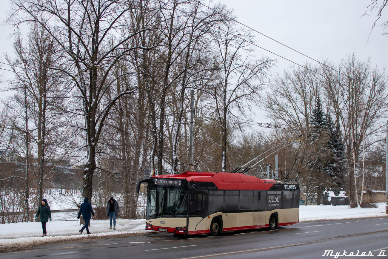 Вильнюс, Solaris Trollino IV 12 Škoda № 1727