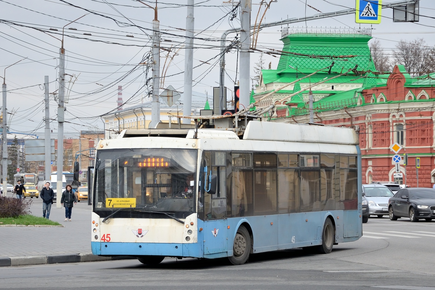 Тула, Тролза-5265.00 «Мегаполис» № 45 Тула, Тролза-5265.00 «Мегаполис» № 45