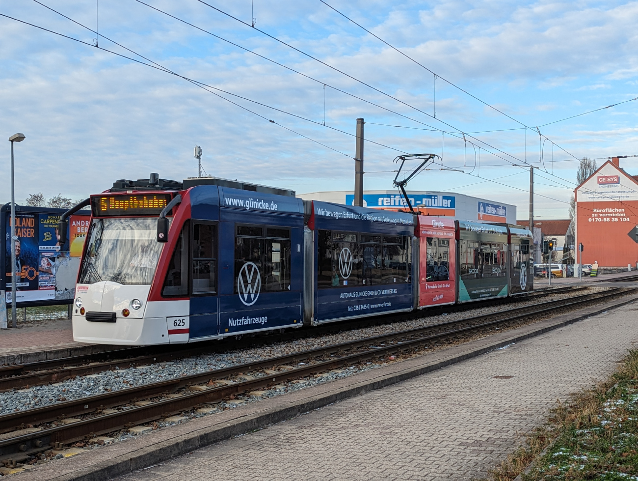 Эрфурт, Siemens Combino № 625