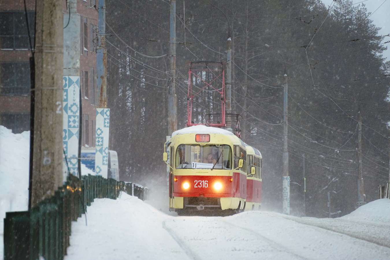 Ижевск, Tatra T3SU № 2316