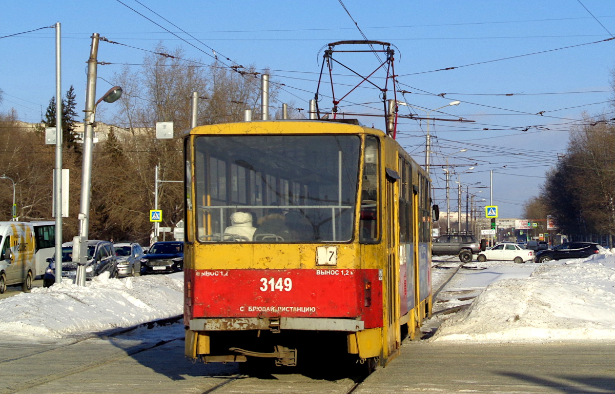 Барнаул, Tatra T6B5SU № 3149